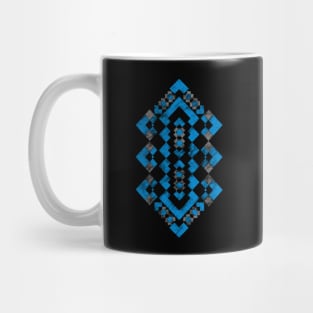 Navajo Geometric Tribal Pattern Earth Toned Tribal Mug